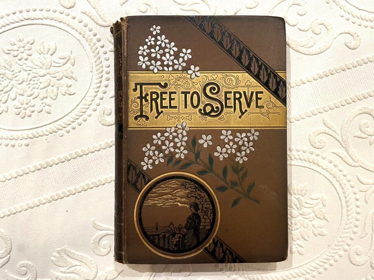【CV564】Free to Serve / display book