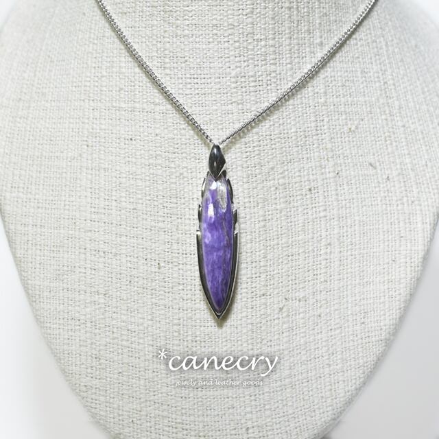 チャロアイトのネックレス | 天然石ジュエリーの Canecry
