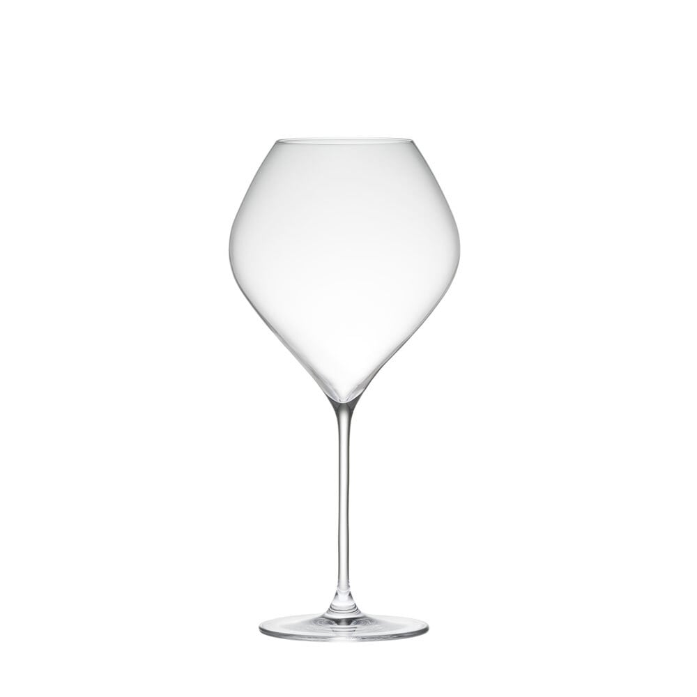 860ml　脚が細く個性的な形のワイングラス（木村硝子店　ツル28ozブルゴーニュ)