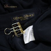 社交ダンス 衣装 スカート ブラック系 チャコットロイヤルダンスChacott ROYAL DANCE 黒 無地 シンプル 練習 レッスン 日本製 ダンス衣装 上品 透け感 オールブラック フリル シフォン