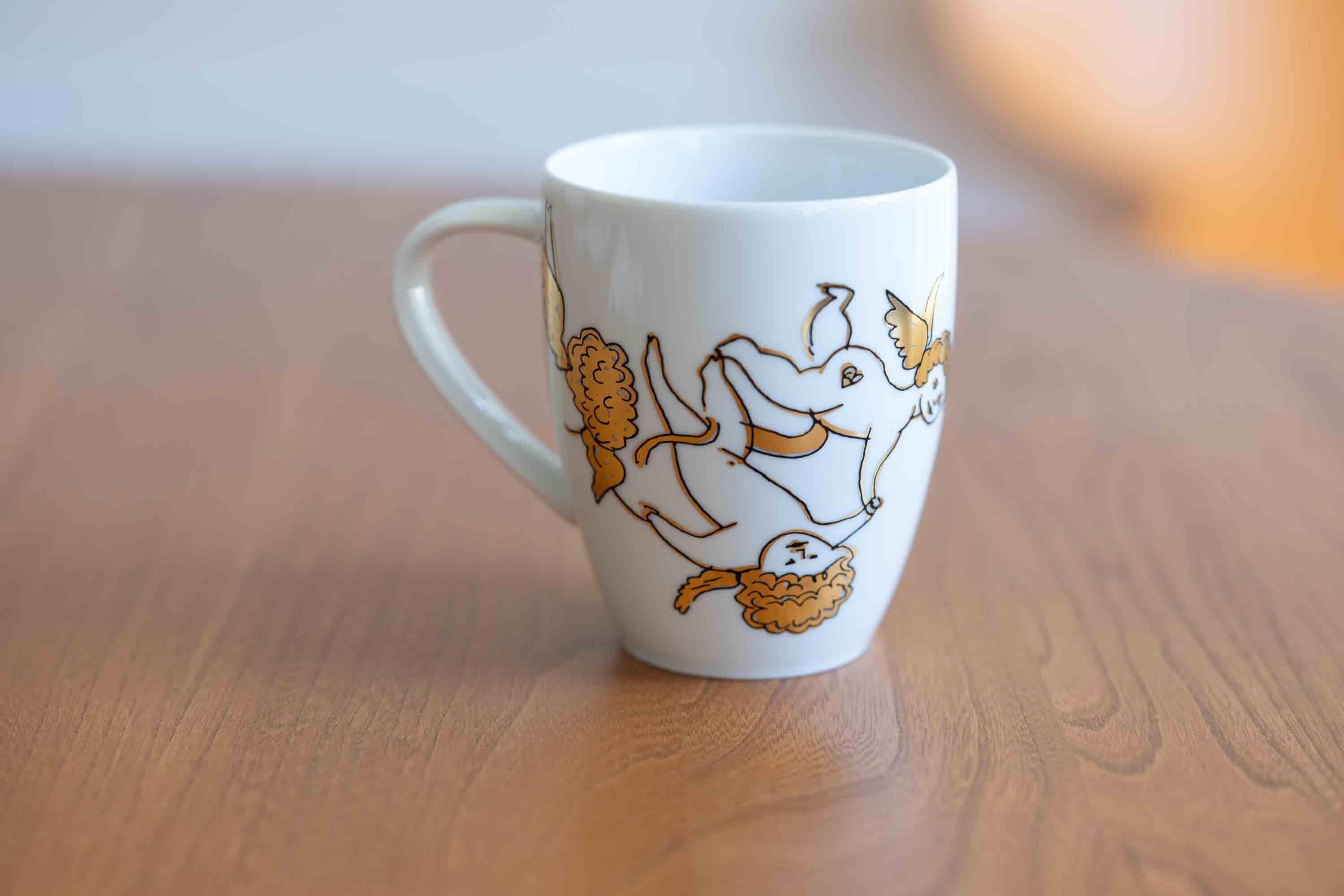 Rosendahl(ローゼンダール) ゴールデンエンジェルズ 天空を飛ぶ天使 マグ ANDY WARHOL