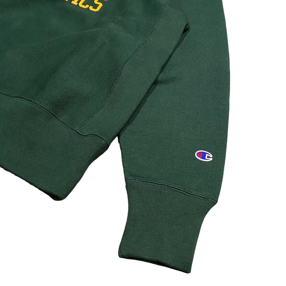 Champion Reverse Weave Crew Neck Sweat Shirt - ボトルグリーン 