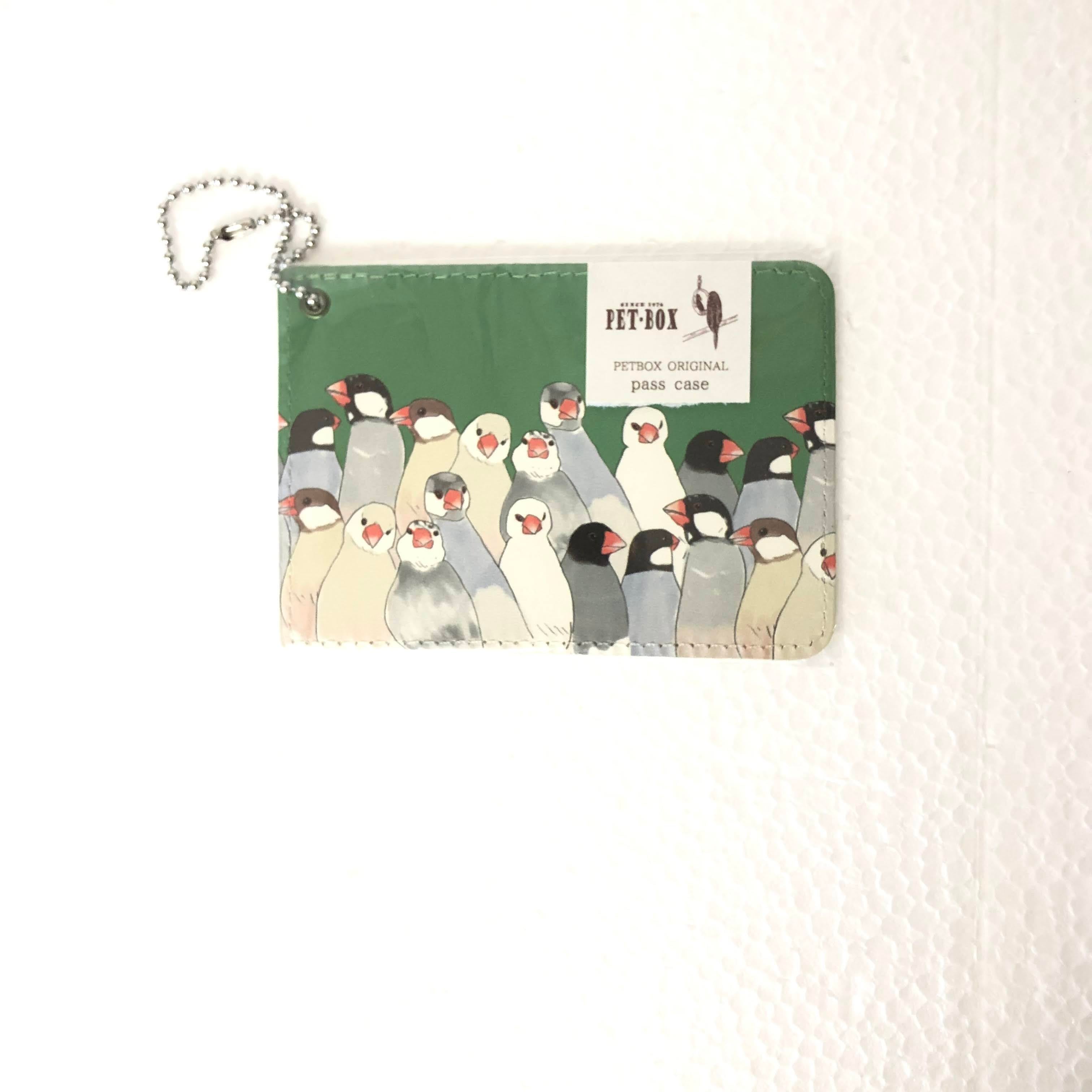 文鳥だらけ パスケース | petbox1976