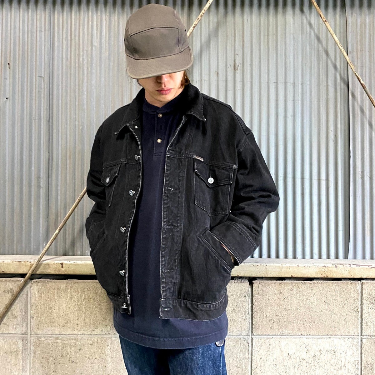 90年代 USA製 Calvin klein JEANS カルバンクラインジーンズ ブラック 