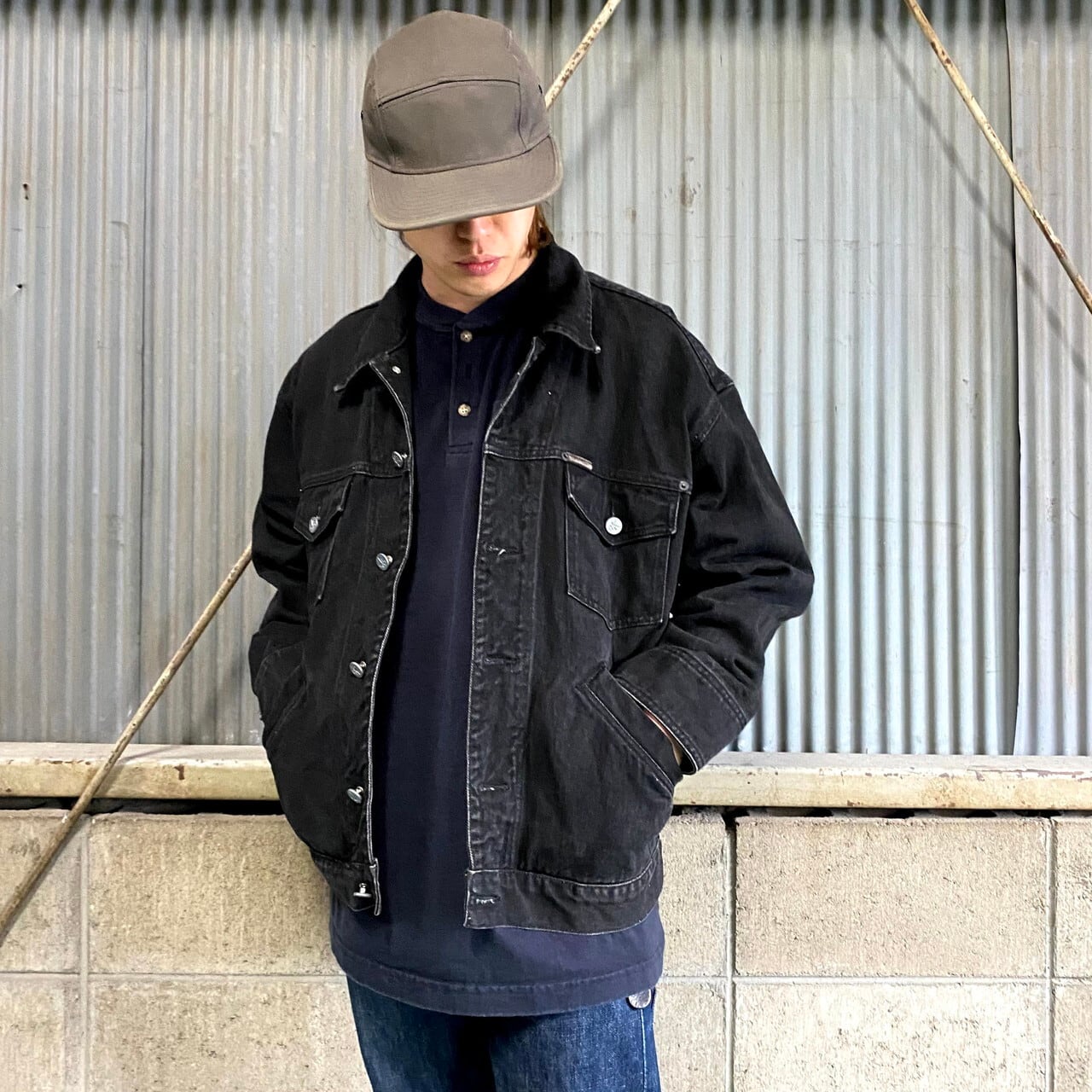 90年代 USA製 Calvin klein JEANS カルバンクラインジーンズ ブラック 