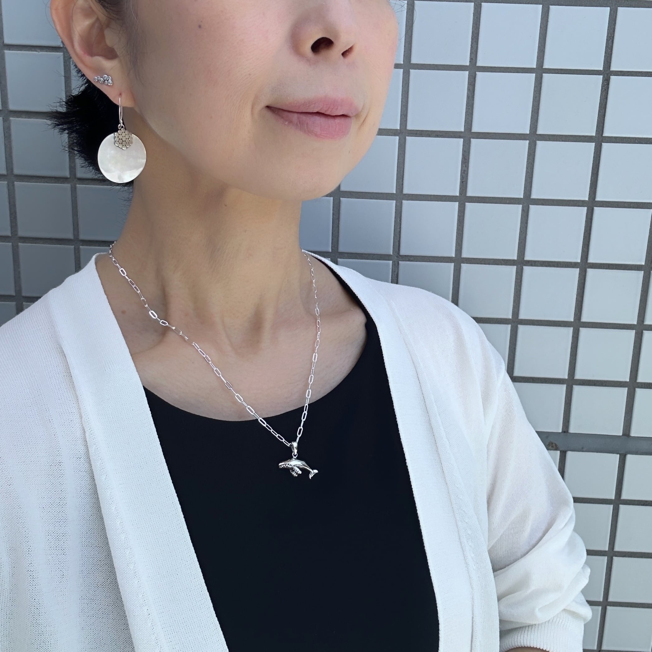 ザトウクジラ ホエール ペンダント （チェーン オプション） 鯨 クジラ