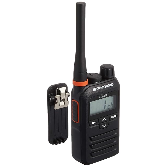 スタンダード 中継器対応特定小電力トランシーバー FTH-314 黒 | essential