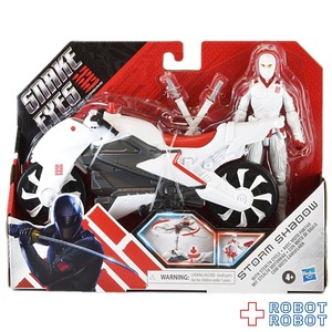 G.I.ジョー 漆黒のスネークアイズ ムービーコア ストームシャドウ with ステルスサイクル