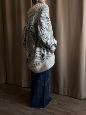 monto por le chois art knit outer-5110-12