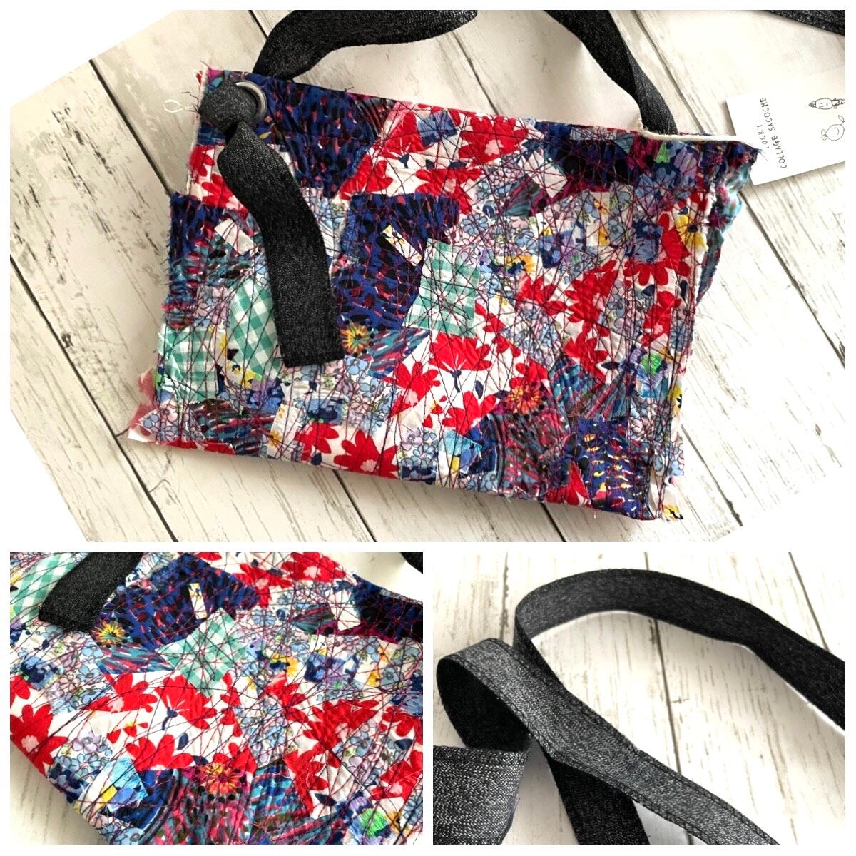✨️ハンドメイド作家様 コラージュバッグ コラージュバッグ＜ラッキーバッグ＞ | Atelier Fucca アトリエ福花