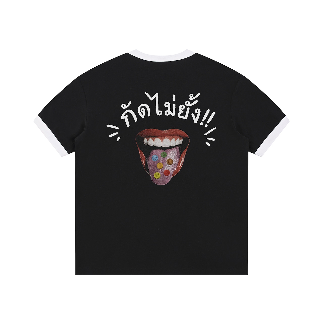 WSHOT Original Vintage Tongue Graphic Ringer Tee WS166