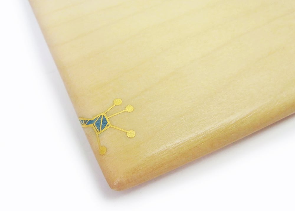 截金 名刺入れ kirikane 麻の葉蛙 | caeru