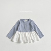 【取寄/韓国直送】VIVID-I ピンコットミニワンピース｜秋服｜韓国子供服｜26/AT