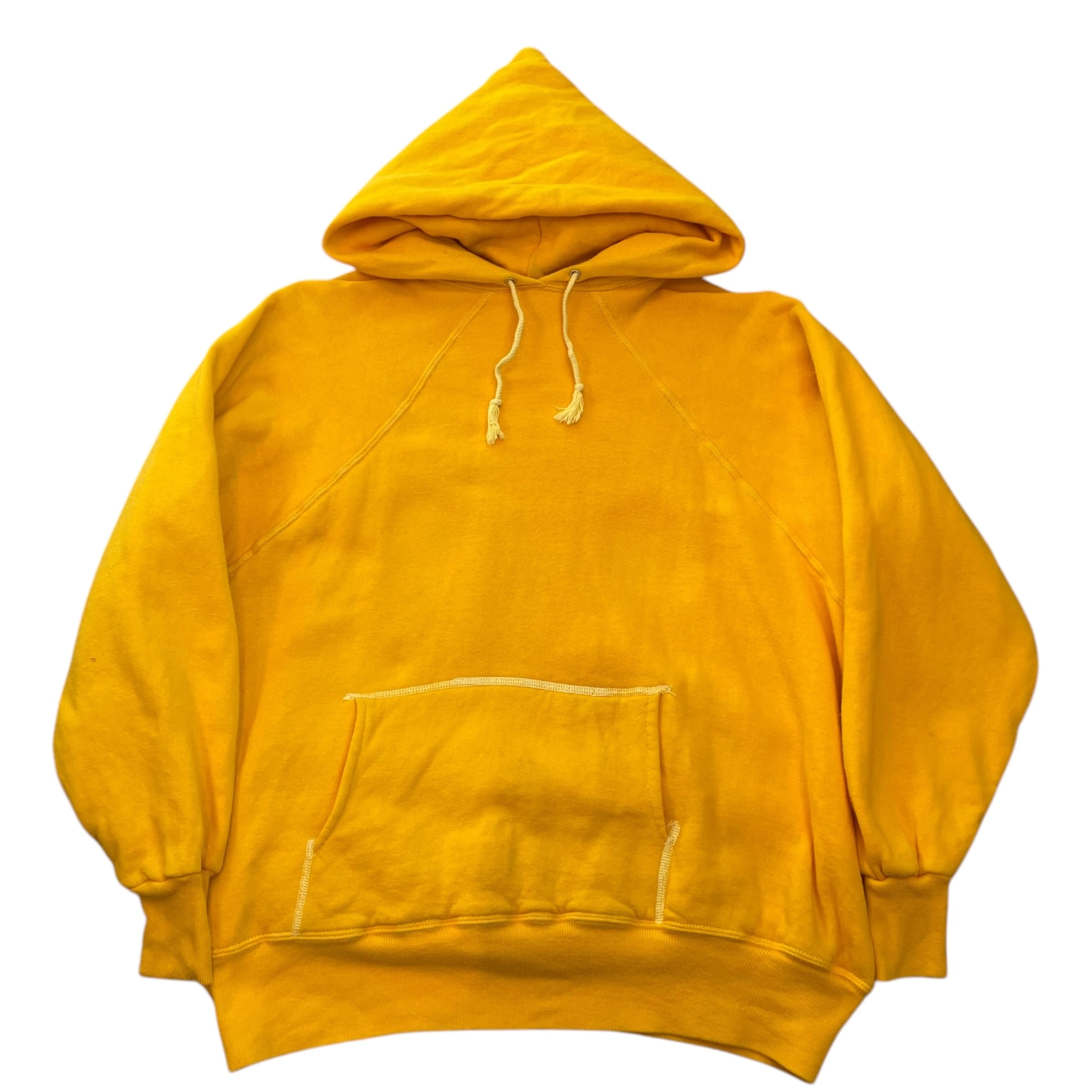 Special!!!!! Mint Condition!!!! 1960s BRENT Tharmal Doubleface Sweat Hoodie "Yellow"