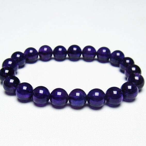 アメジスト ブレスレット 9mm [M便 1/10] 111-21672