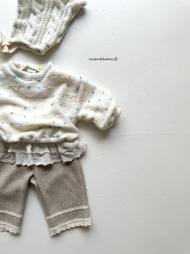 予約 BABY - Candy Pop Knit  [ mienbloom.B ]