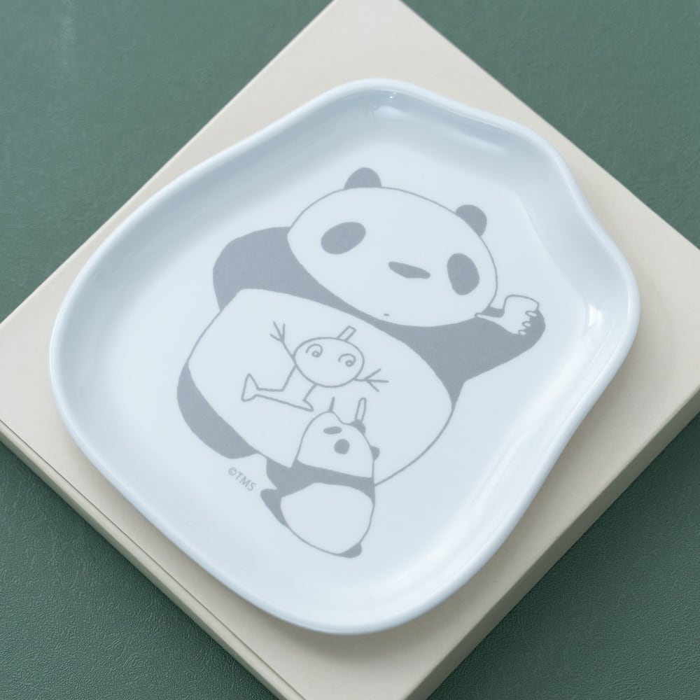 パンダコパンダ メラミンダイカットトレイ らくがき(8706)