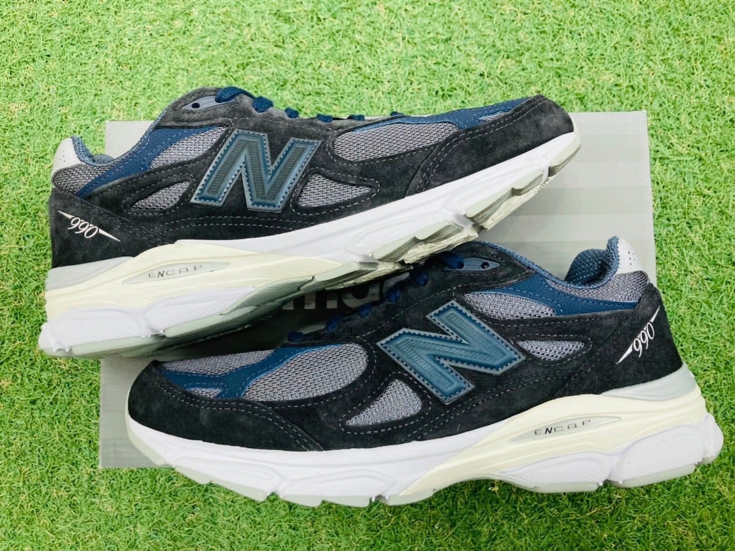 NEW BALANCE × KITH RONNIE FIEG M990KI3 GENESIS/NAVY 27㎝ D 267397  