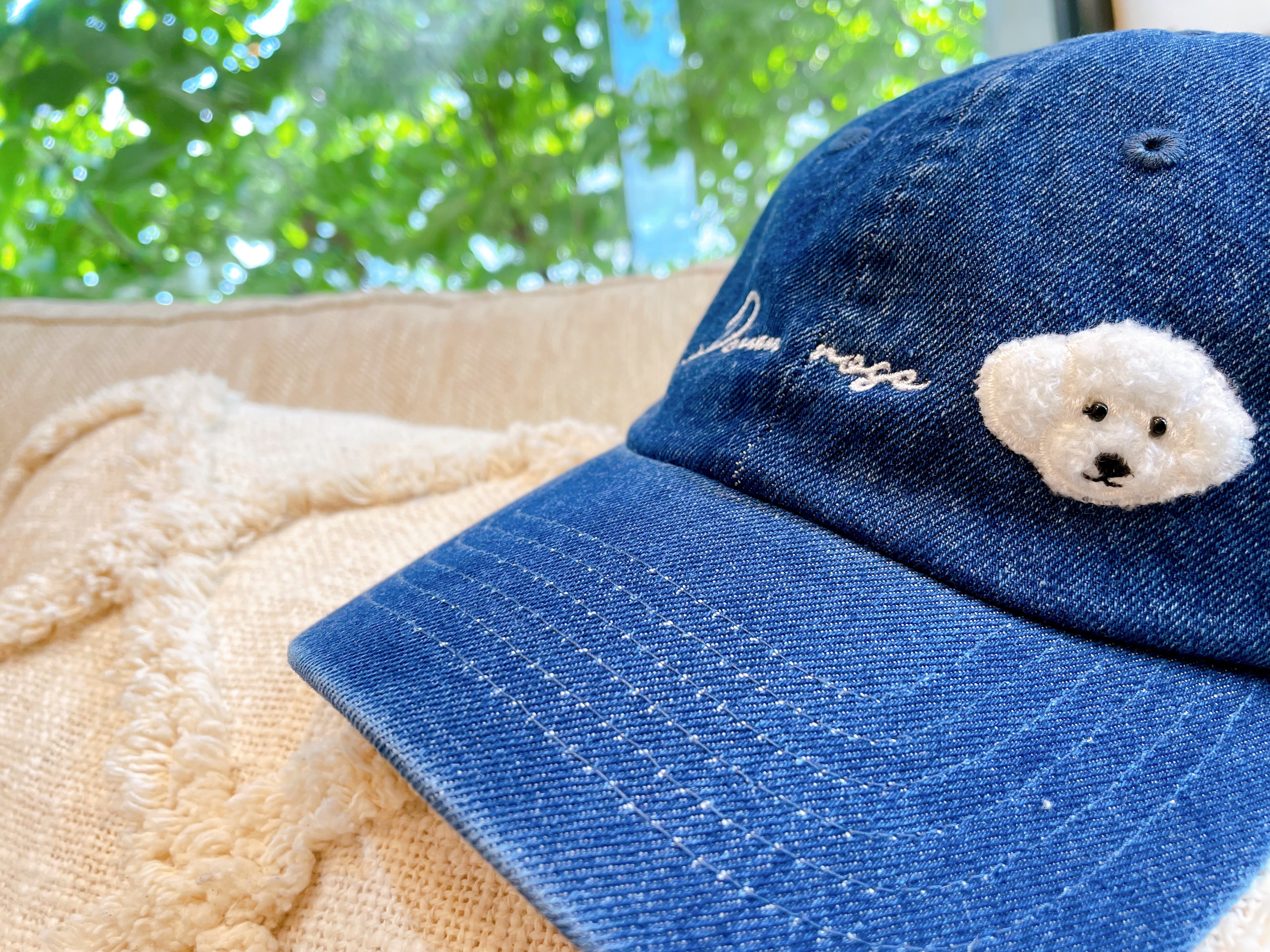 ワッペンデニムキャップ | DENIM ROSE