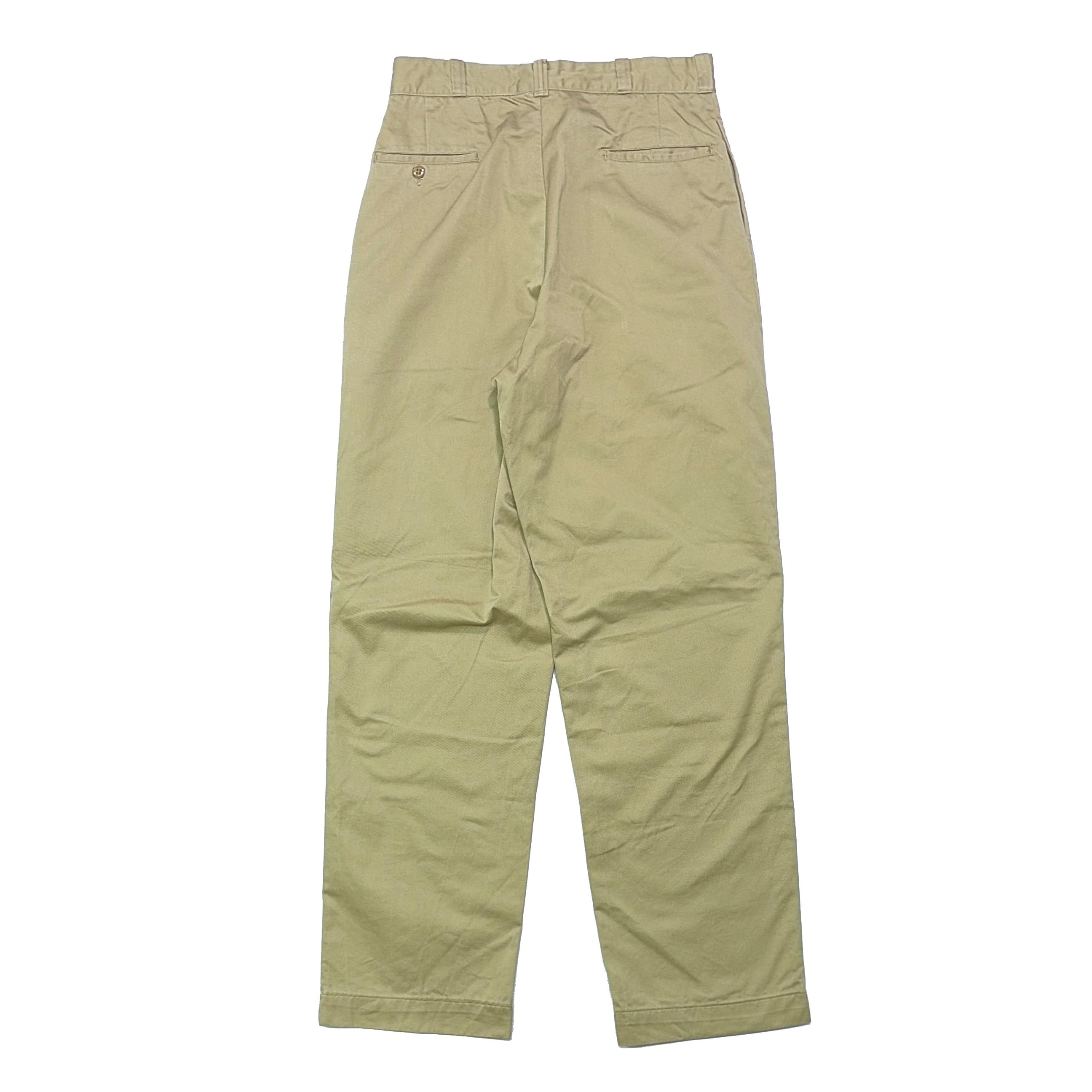 〜60s ミリタリーチノパン w32 l31 50s 良好 60s US ARMY 米軍 チノパン ミリタリー パンツ W33 L35 | SHINE