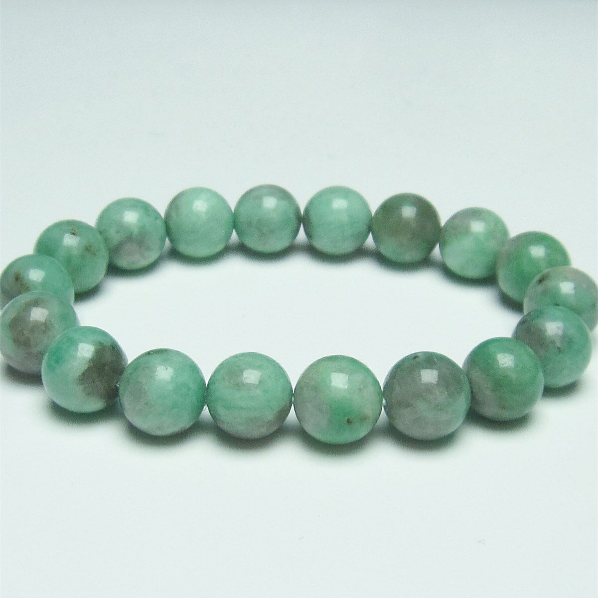 エメラルド ブレスレット 12mm 111-25976