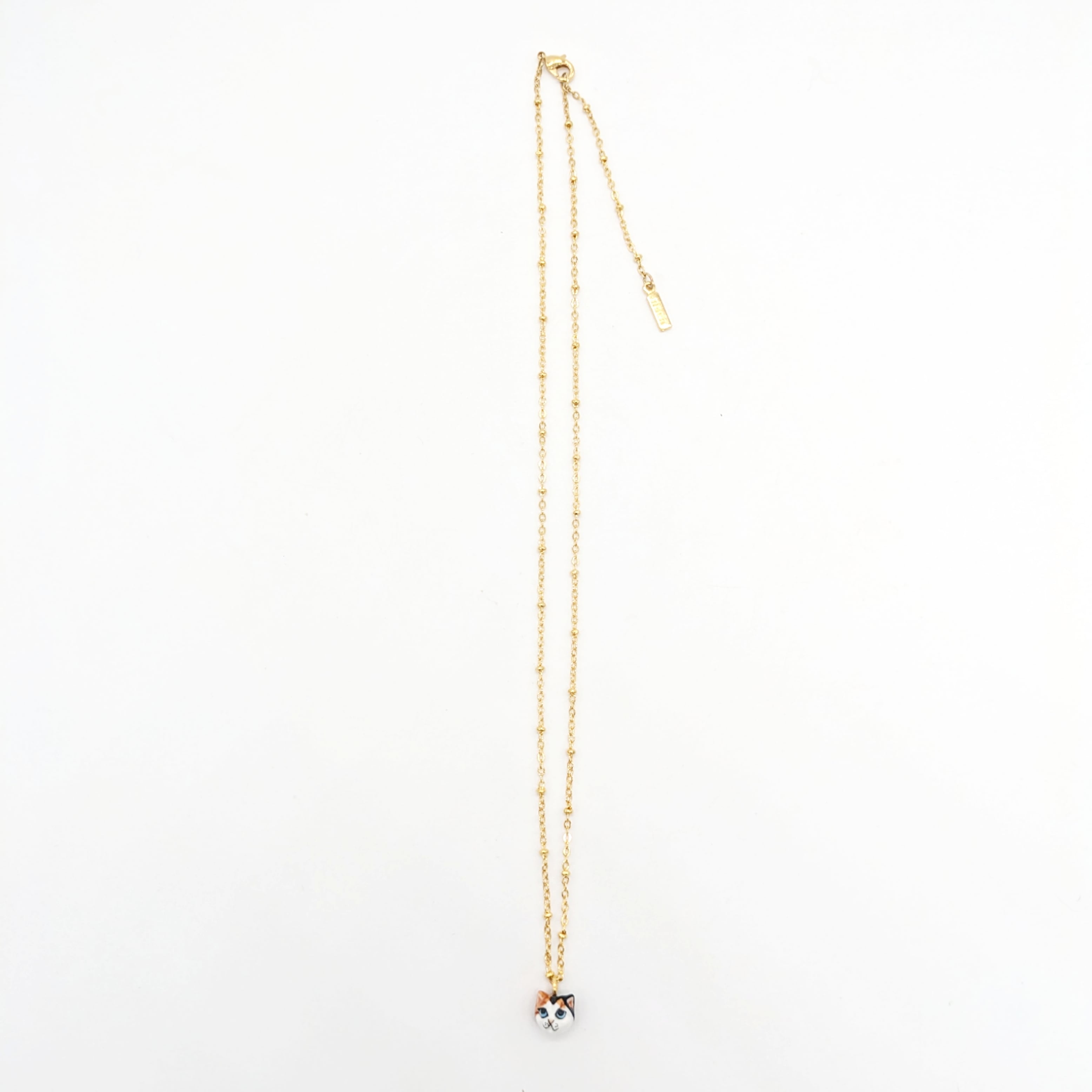 【nach】 Calico cat necklace