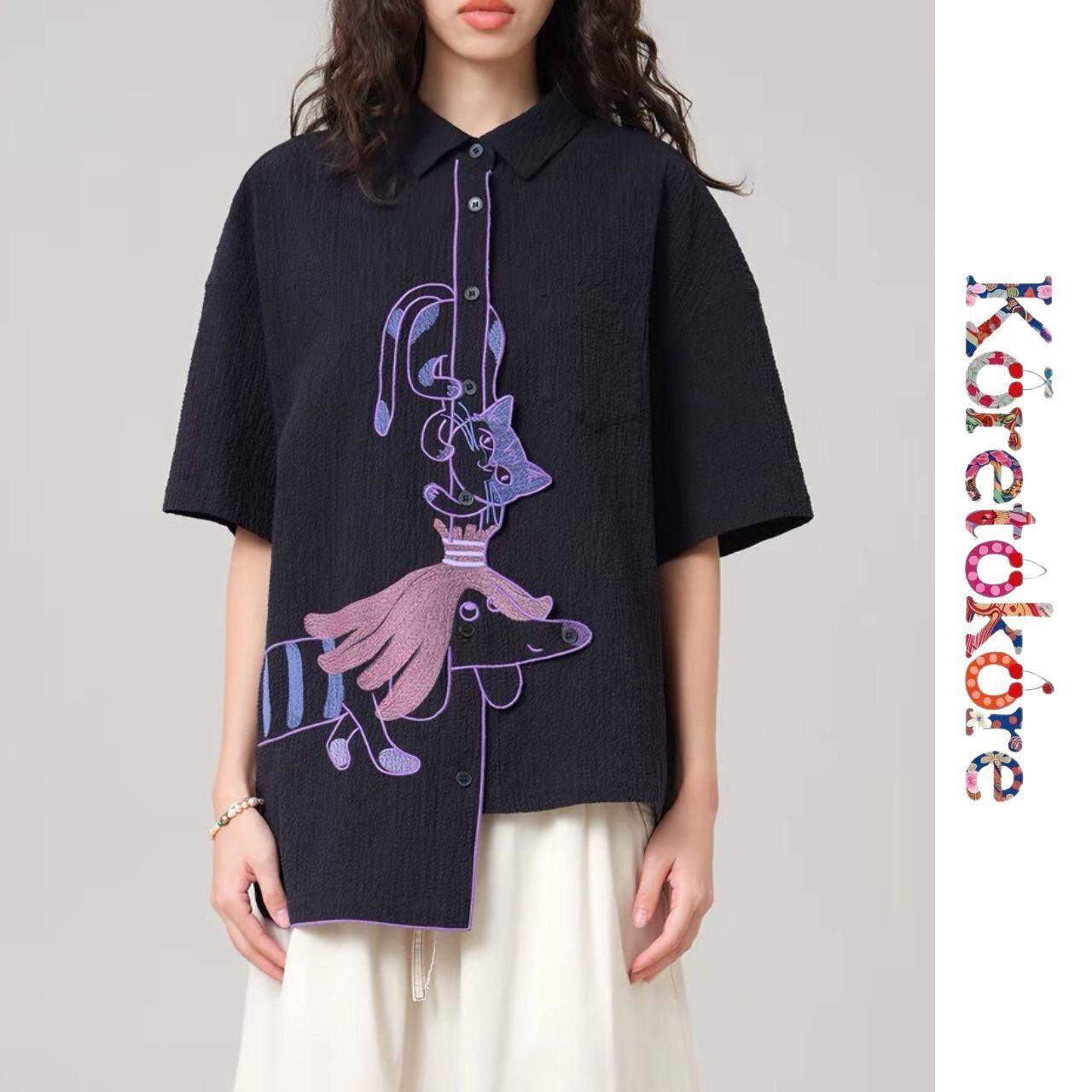 Nakayoshi Dog & Cat Shirt A0321