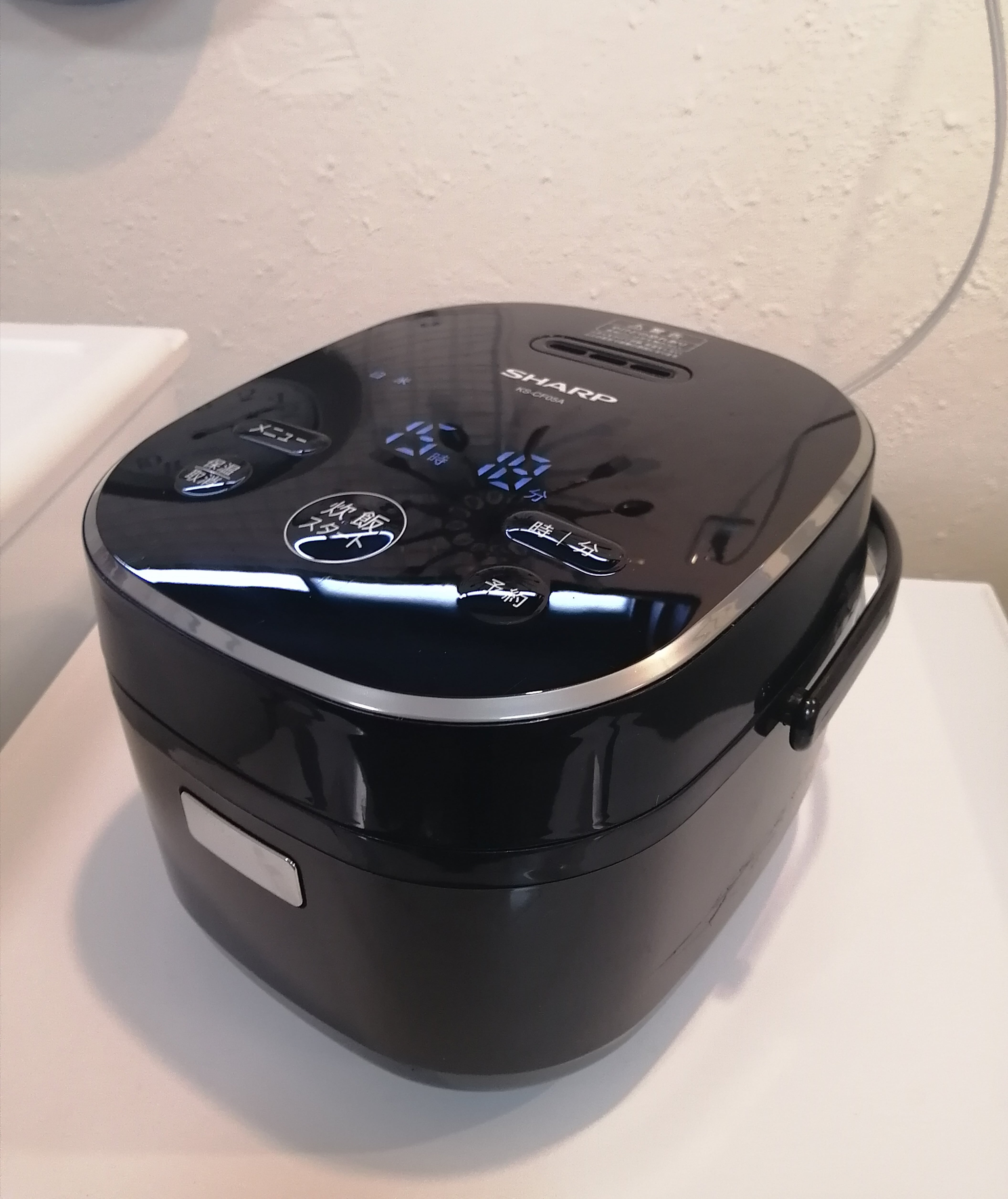 3合 2019年製 SHARP ジャー炊飯器 パン調理機能あり KS-CF05A-B 中村区亀島リサイクルショップ ハラダワークス