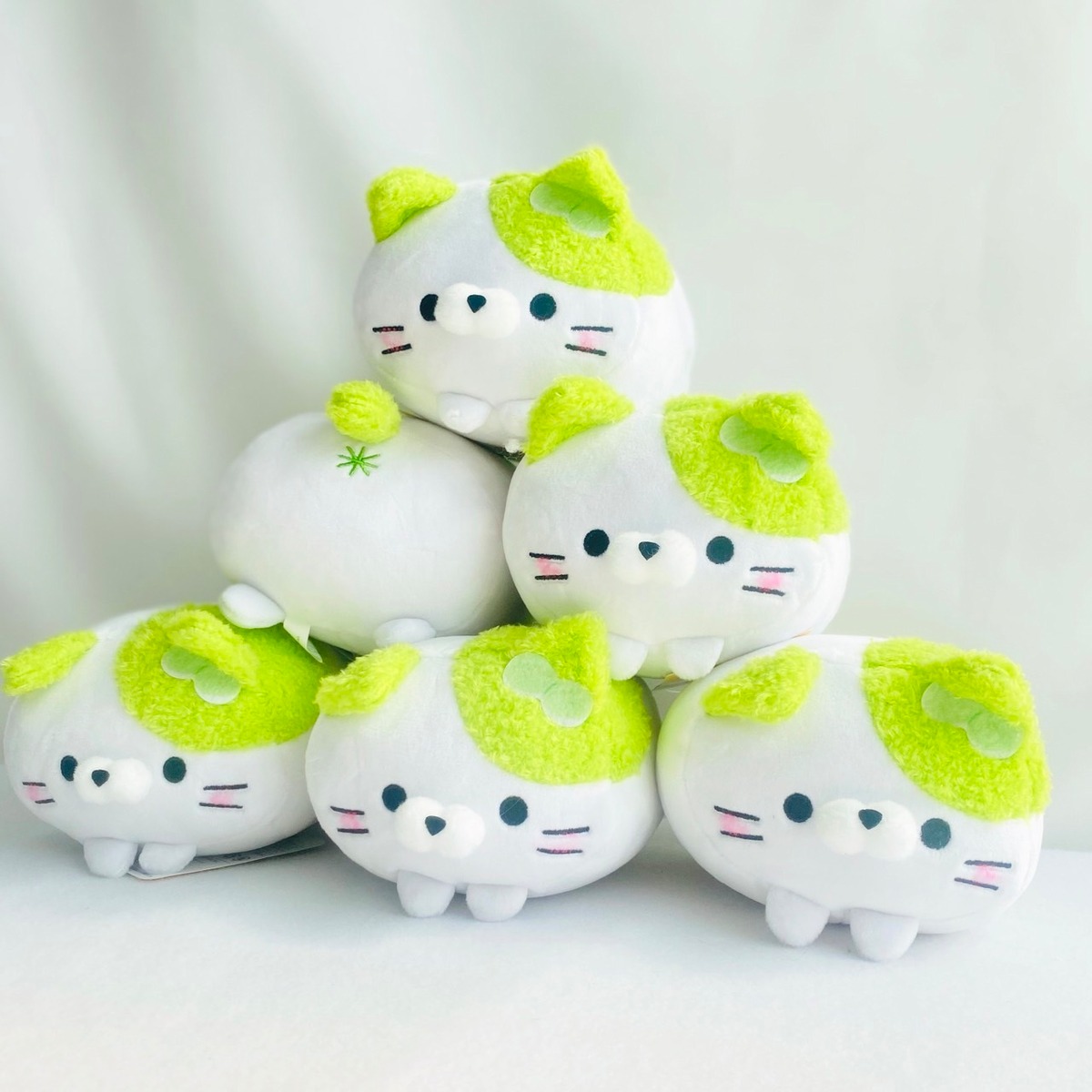 もちふわにゃんこ宮城 ずんだ ぬいぐるみ | TORCH-Online Shop-
