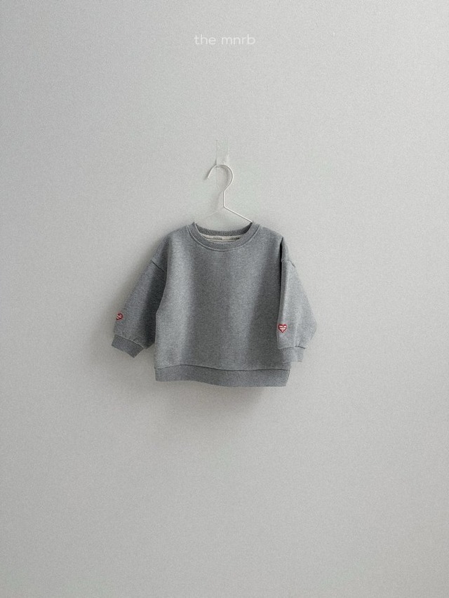 minirobe25wn_Heart Sweatshirt