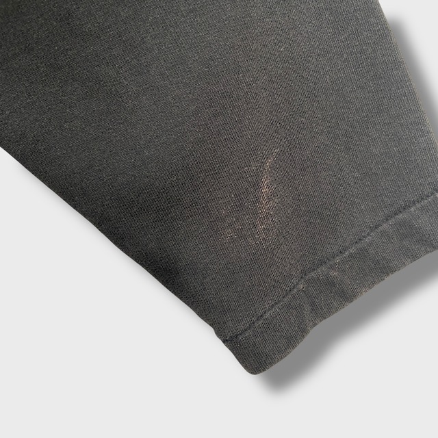 90s USA ハーレーダビッドソン　ハーフジップスウェットパーカー　黒　XXL