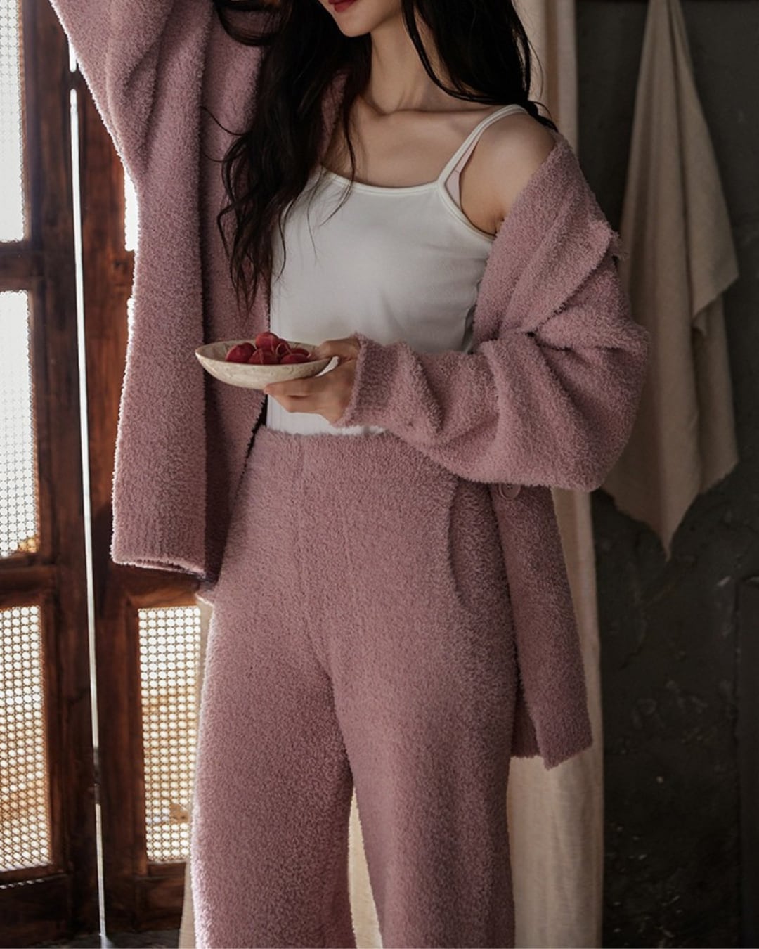 シャギーボアルームセットアップ R25074