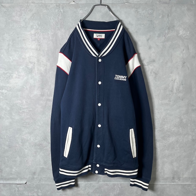 #7020 "Tommy hilfiger" cotton stadium jumper