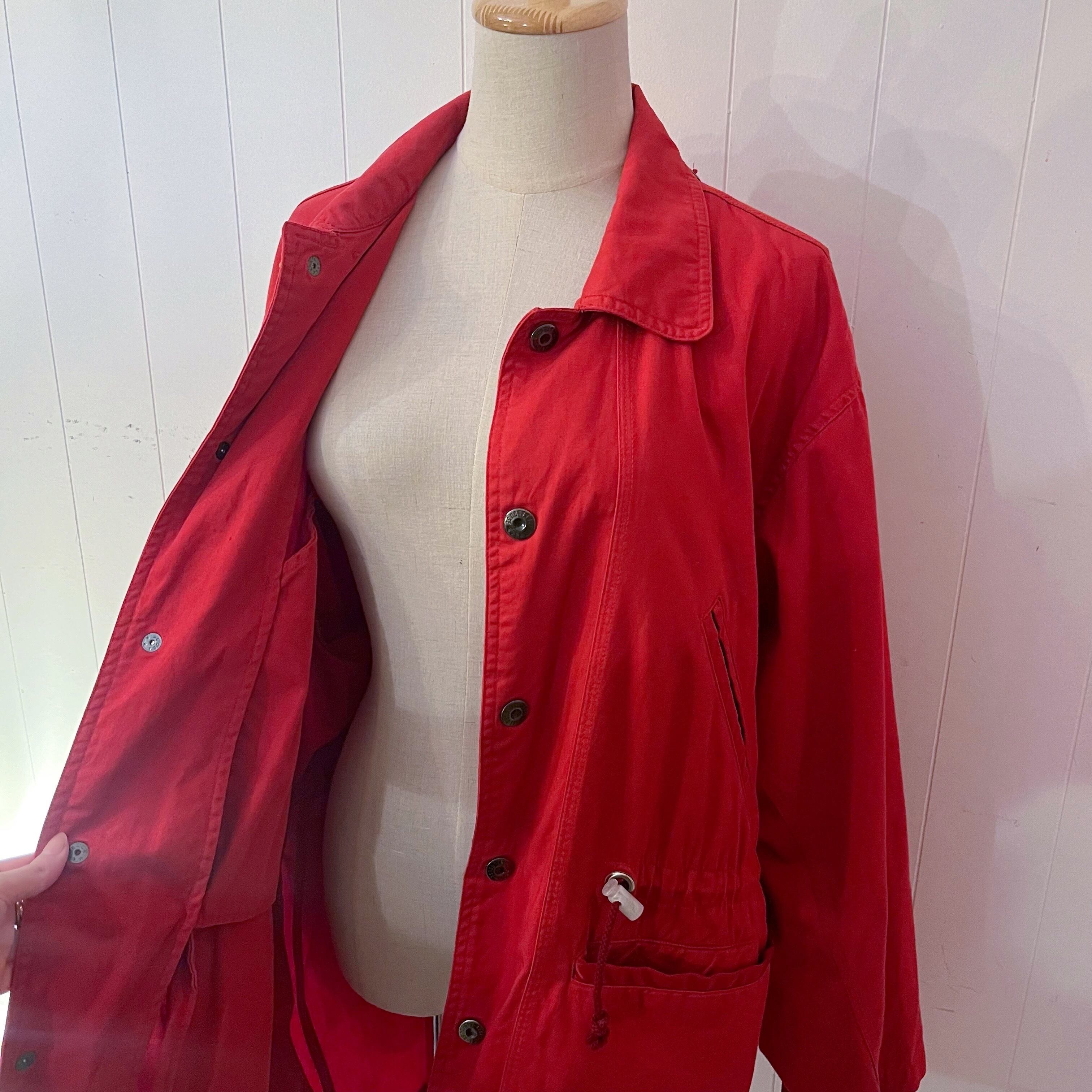 ABAHOUSE / red logo coat