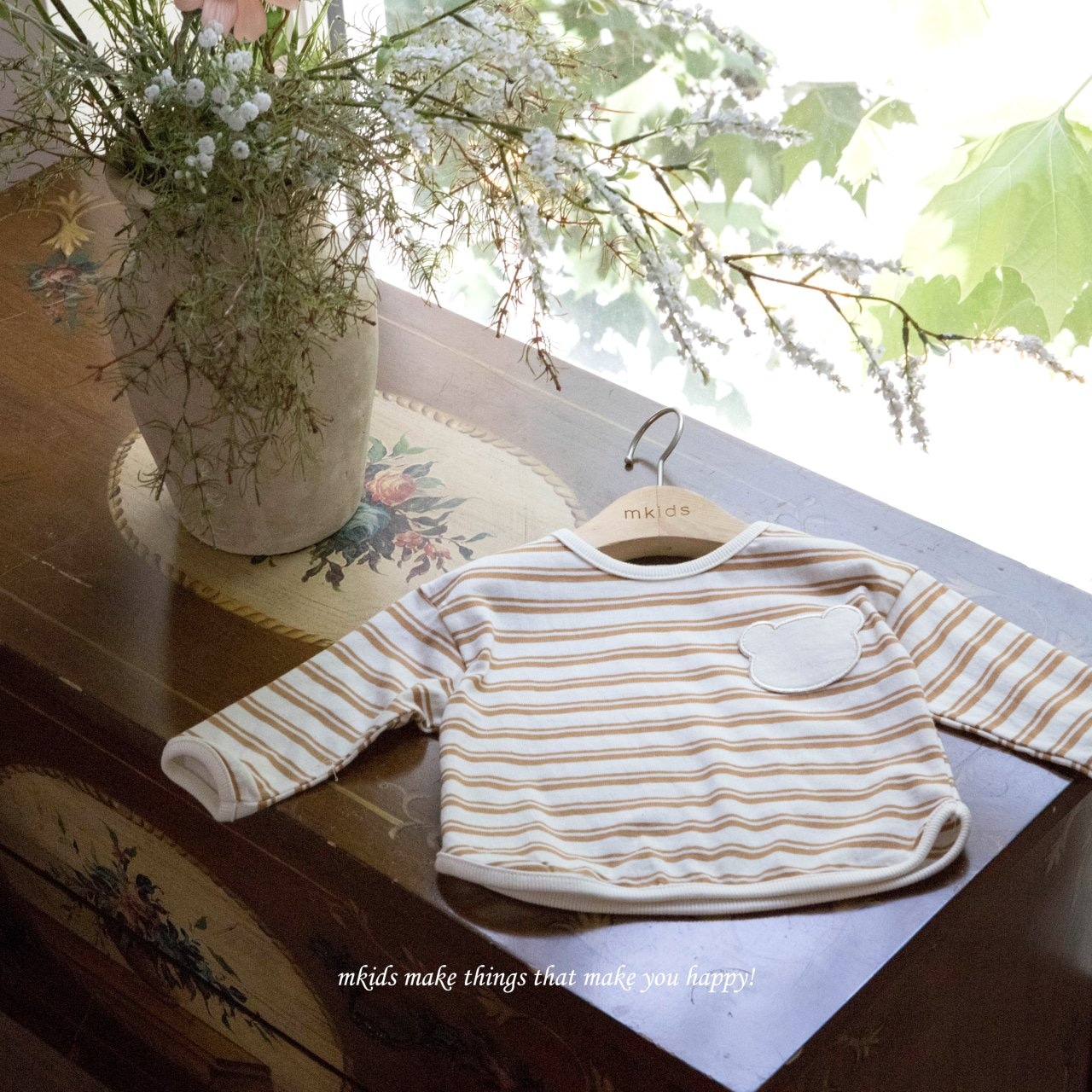 [mkids] Beardangara Tee / [엠키즈] 베어단가라티