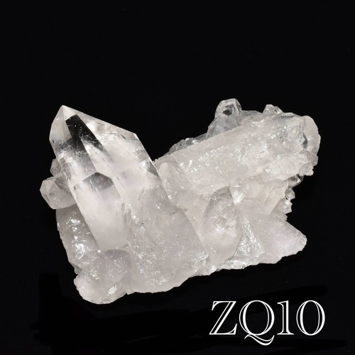 《虹入り》高品質！水晶クラスター（ゼッカクリスタル）ブラジル ゼッカ・デ・ソウザ産 ZQ10