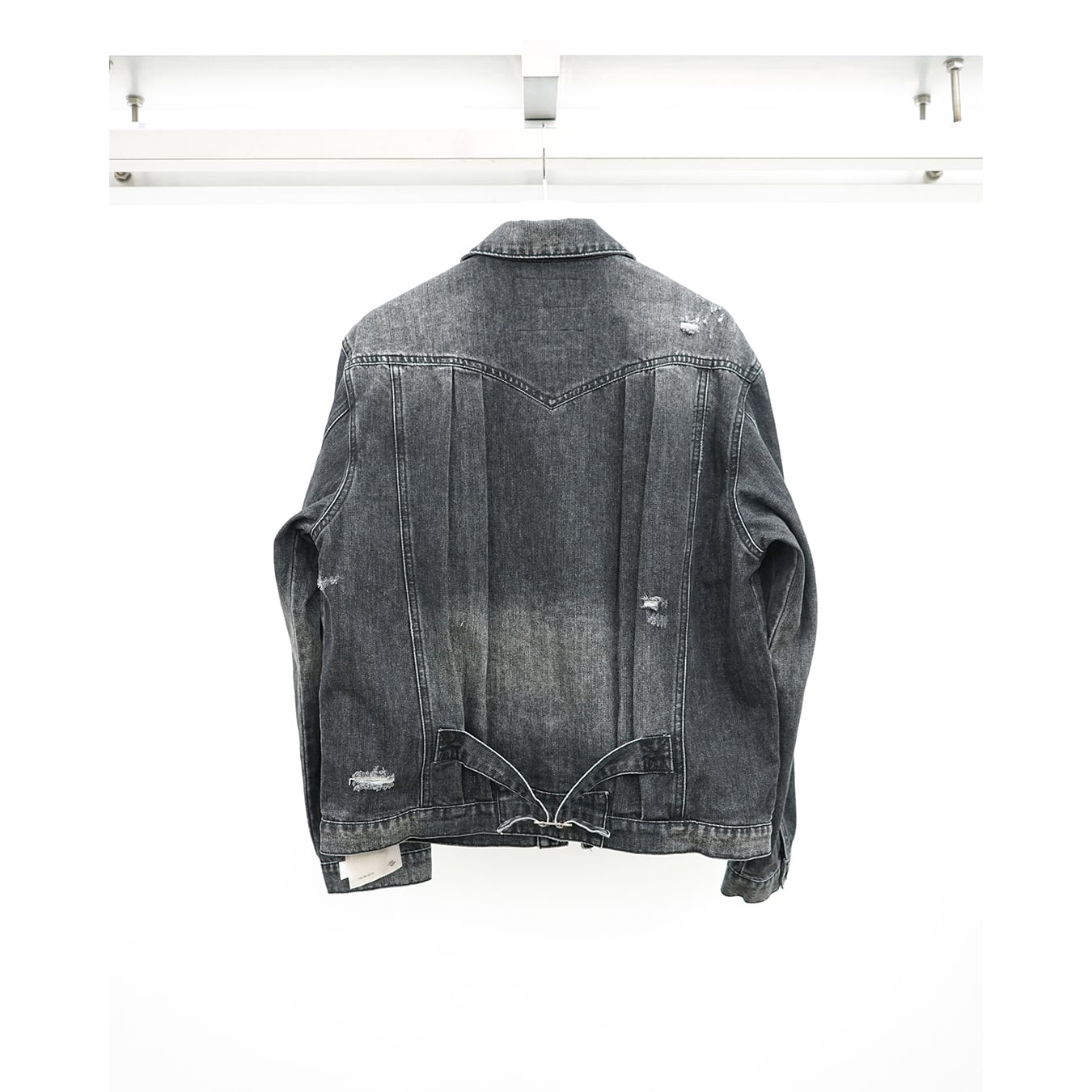 Professor.E ](プロフェッサーイー) 25SS-PE-JKT-13 DISTRESSED PLEATS