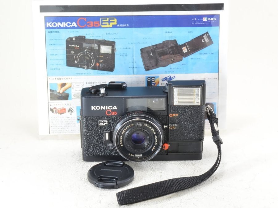 【実写確認済/完動品】Konica C35EF★送料込み★