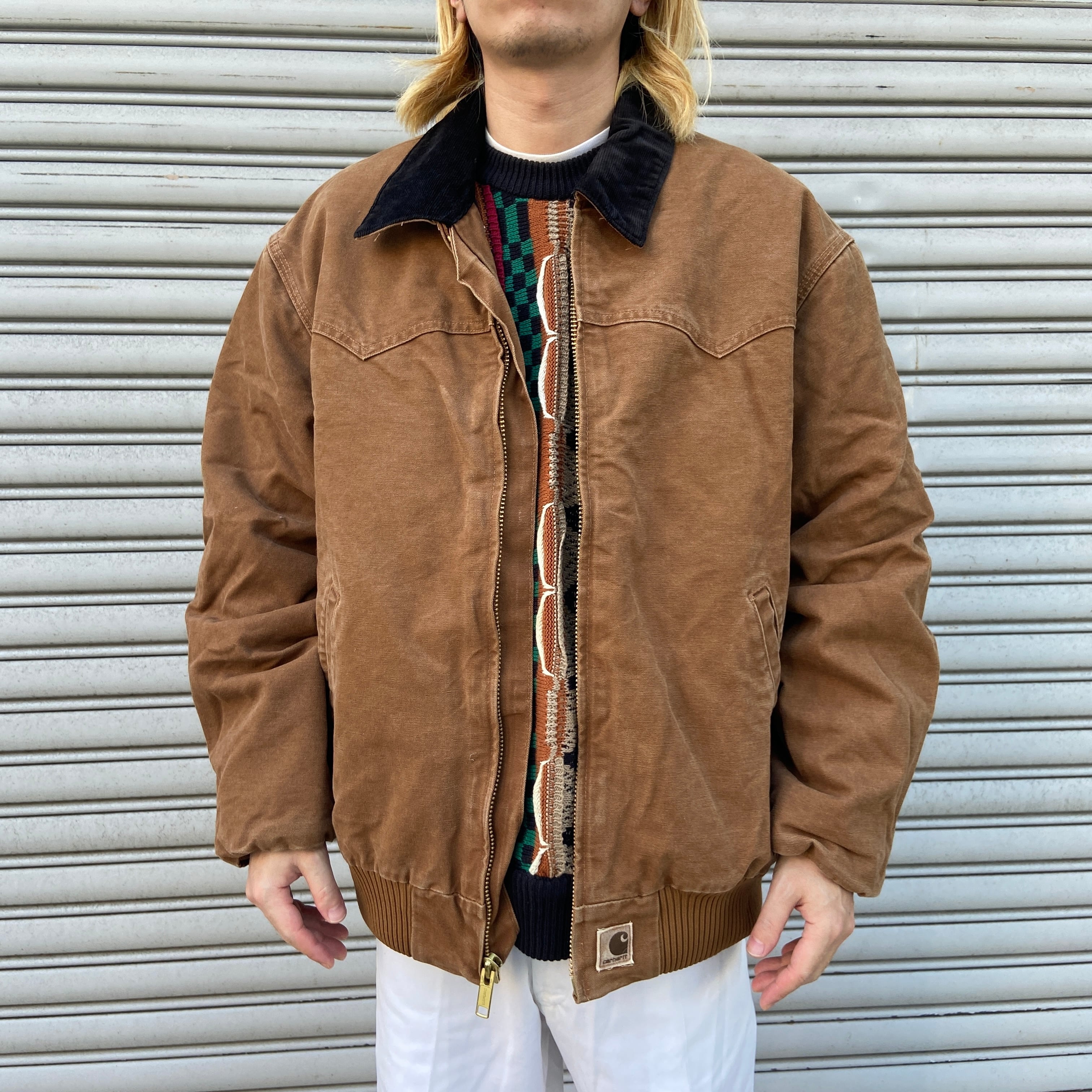 送料無料』90s Carhartt サンタフェジャケット ダックジャケット ...