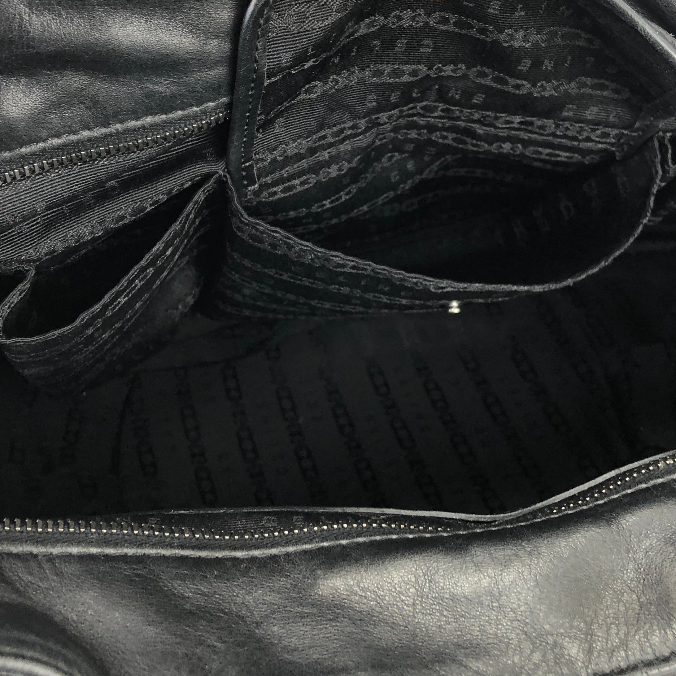 CELINE セリーヌ ビタースウィート レザー ハンドバッグ ブラック