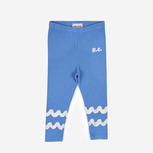 BOBO CHOSES / Waves blue leggings