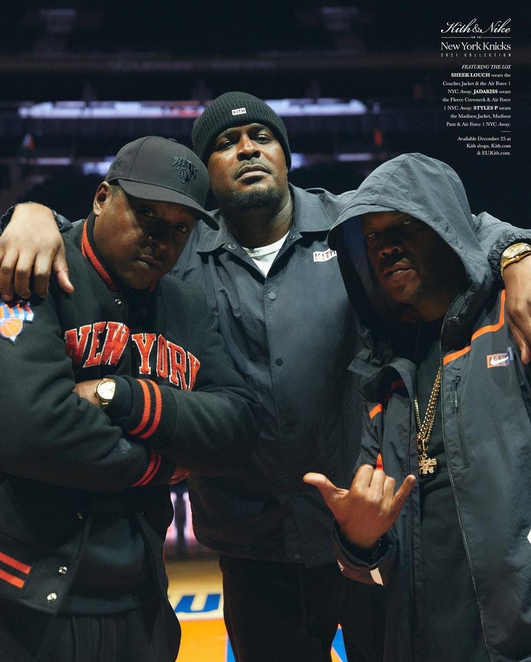 KITH×NIKE×New York Knicks Coaches Jacket | Wolf Wall World KITH×NIKE×New York Knicks Coaches Jacket | Wolf Wall World