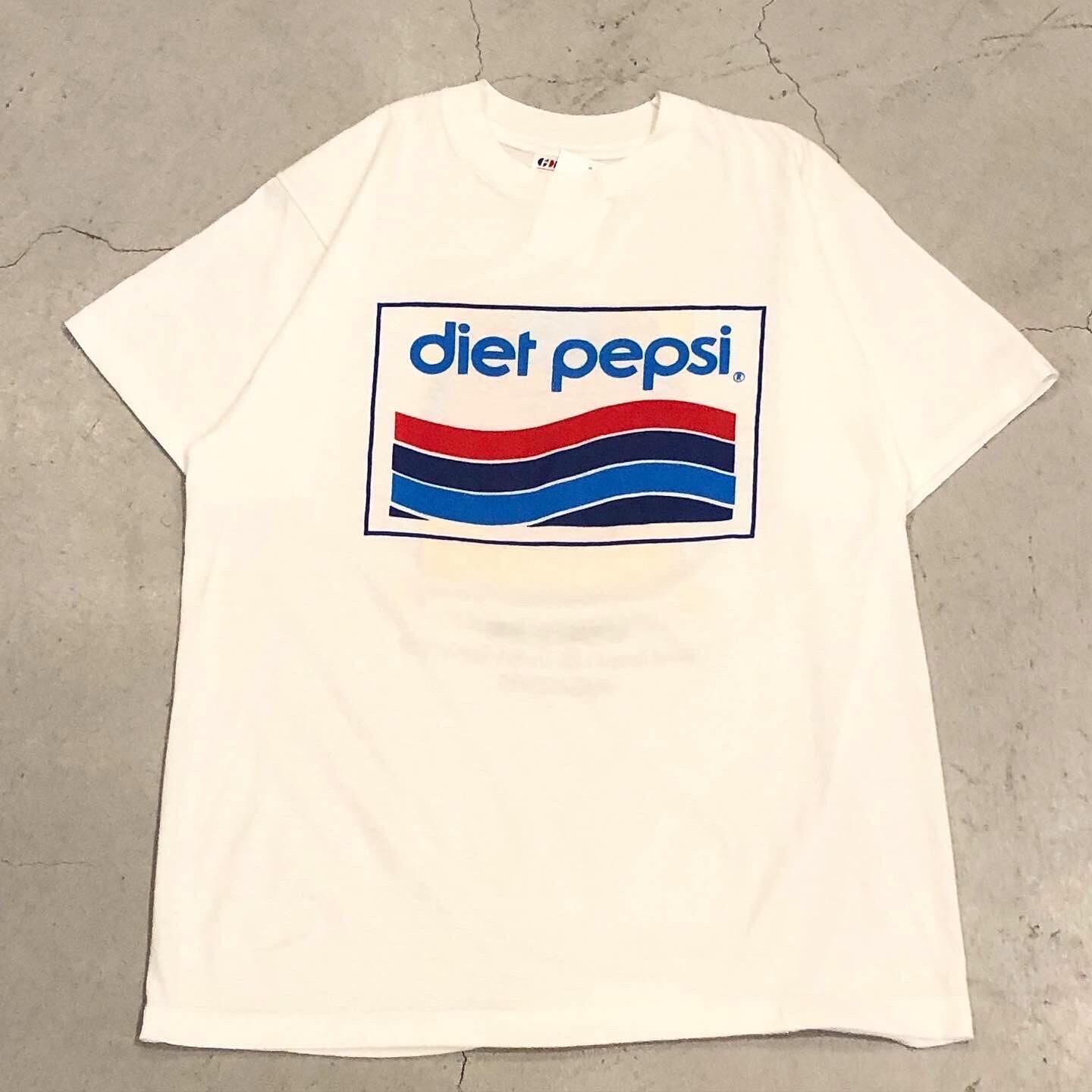 80s Hanes "diet pepsi" print T-shirt【高円寺店】