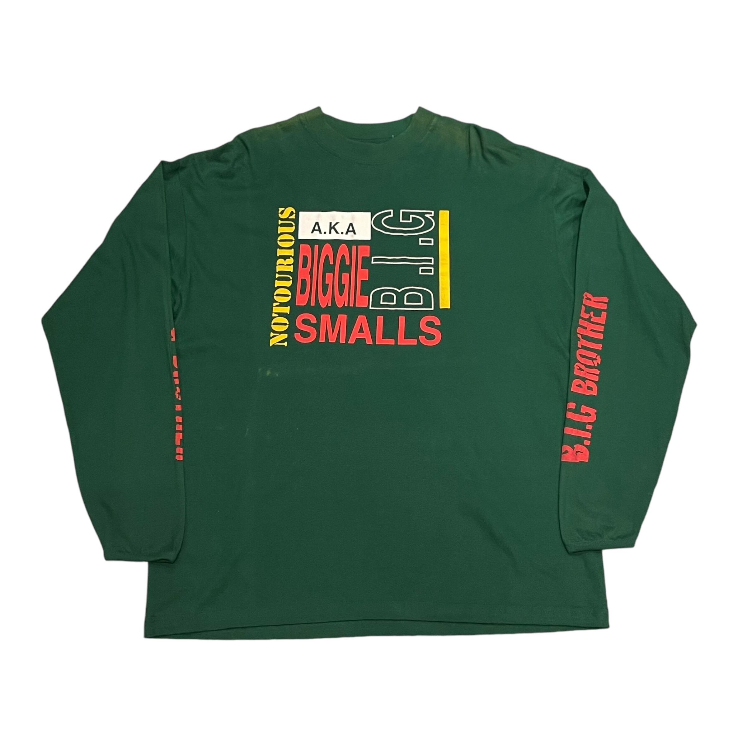 Special !! 90~00s BIGGIE "euro bootleg"L/S T-shirt
