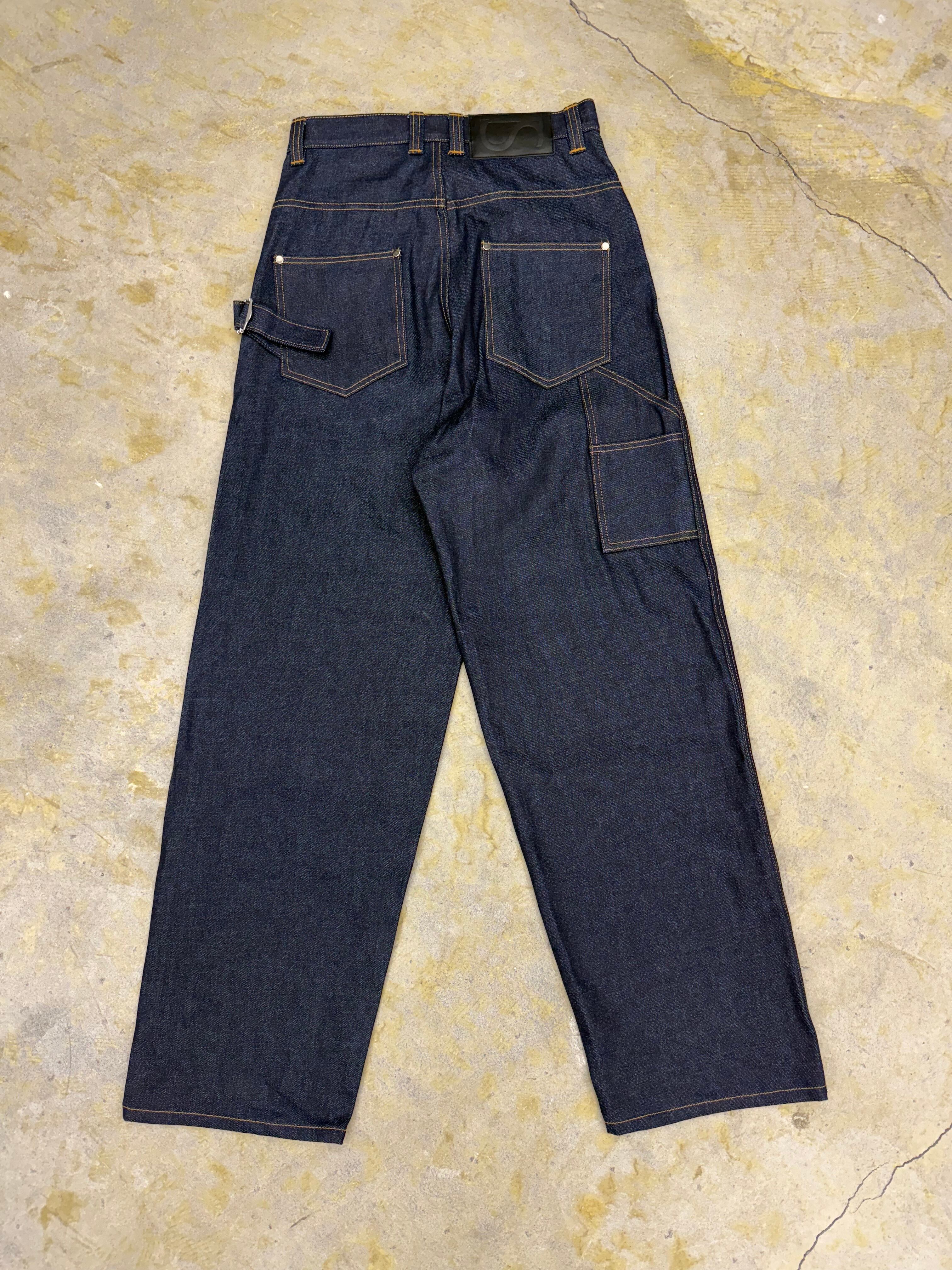 SHOOP | DOUBLE LEG LOOSE FIT JEANS | INDIGO | HOWDAY