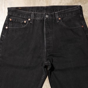 美品 34×30 Levi’s 501-0660 USA 99年 サルファー ブラック デニム パンツ リーバイス