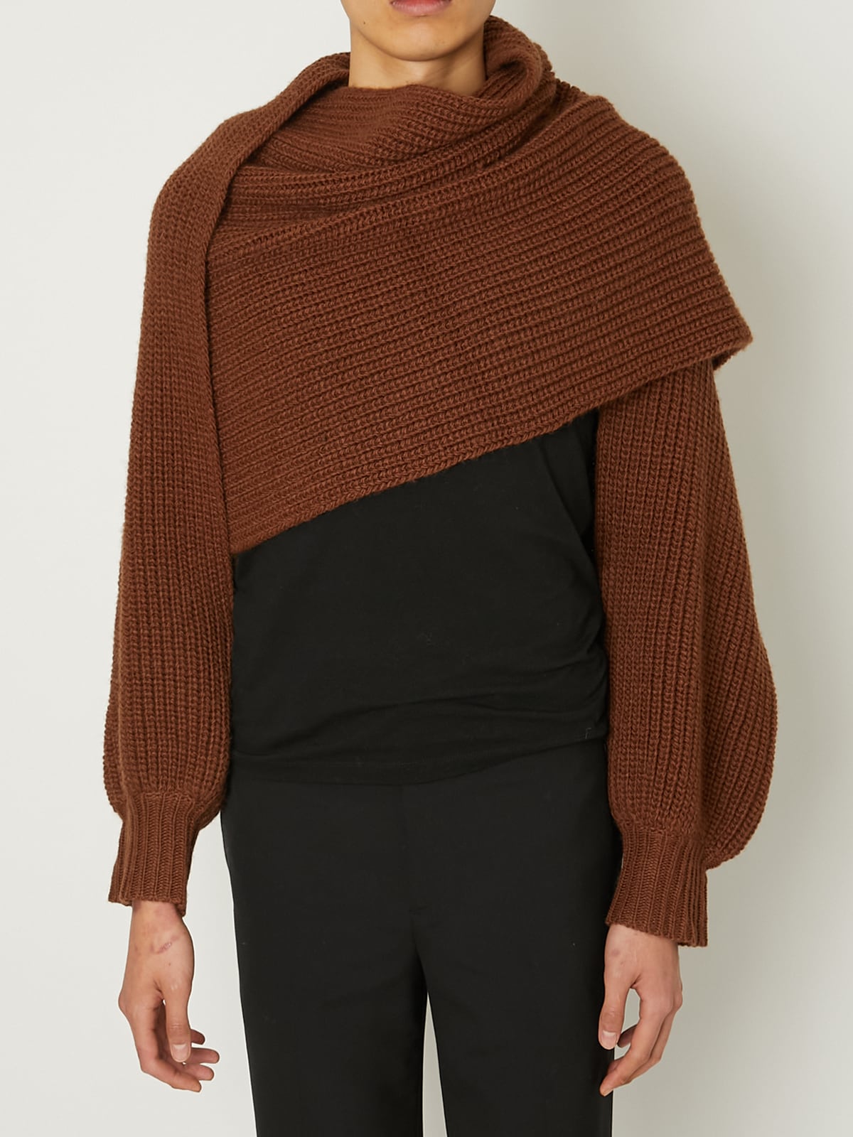 25AW】TAAKK RIB KNIT (BROWN) TA25AW-KN094 | IAAAM ONLINE STORE