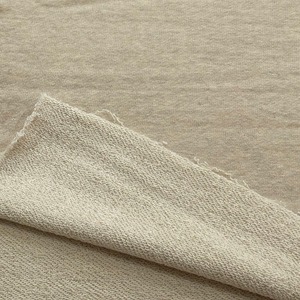 ★NY283◆1.6m◆綿100%裏毛ニット生地◆オートミール