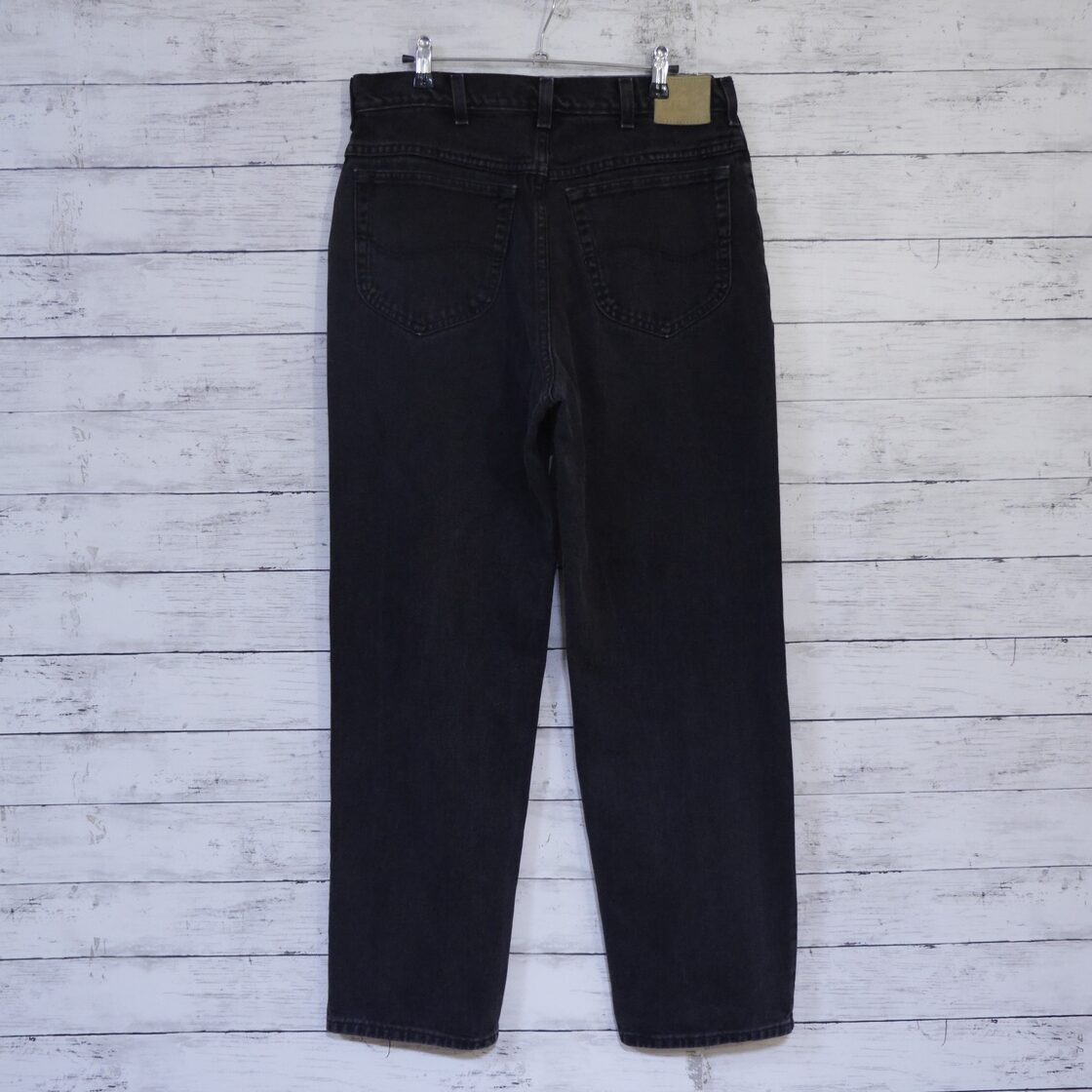 リー Lee W34L30 RELAXED FIT リラックスフィット テーパード 後染め 