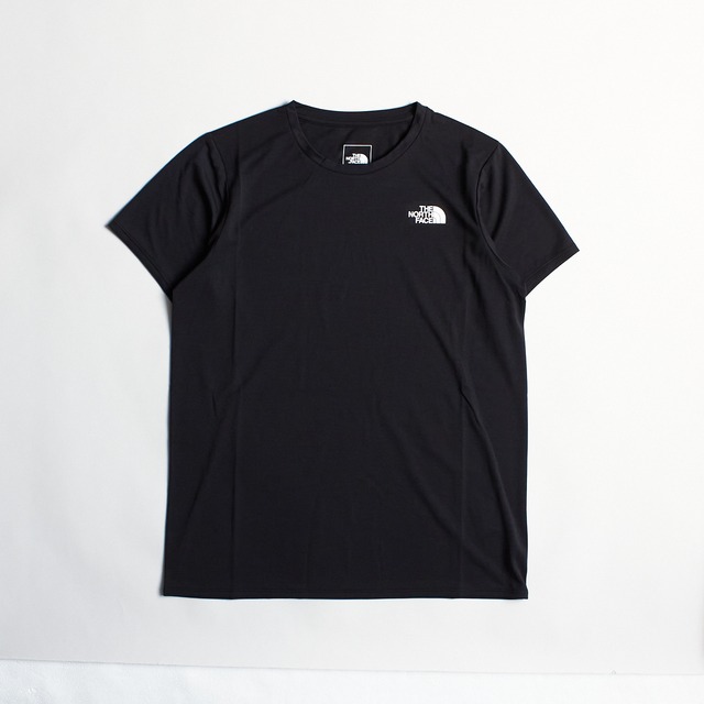 THE NORTH FACE（ザ・ノース・フェイス）S/S GTD Melange Crew（ショートスリーブGTDメランジクルー）ブラック(K)　レディースランニングTシャツ